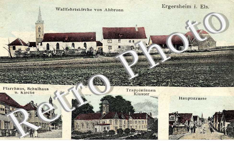 Trappistinnen-Kloster, Hauptstrasse, pfarrhaus, schulaus u. kirche
