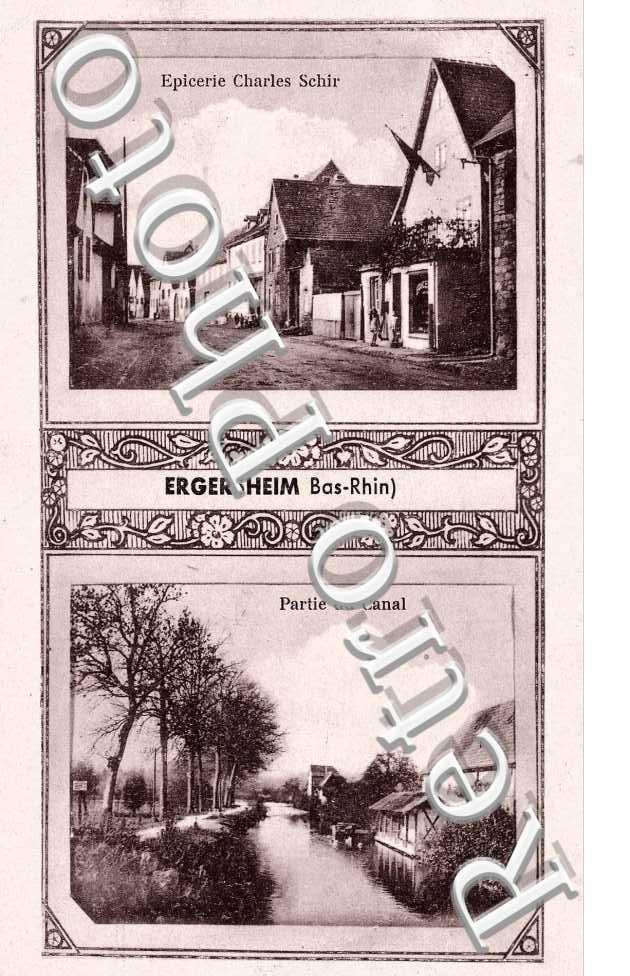 epicerie Charles Schir, partie du canal
