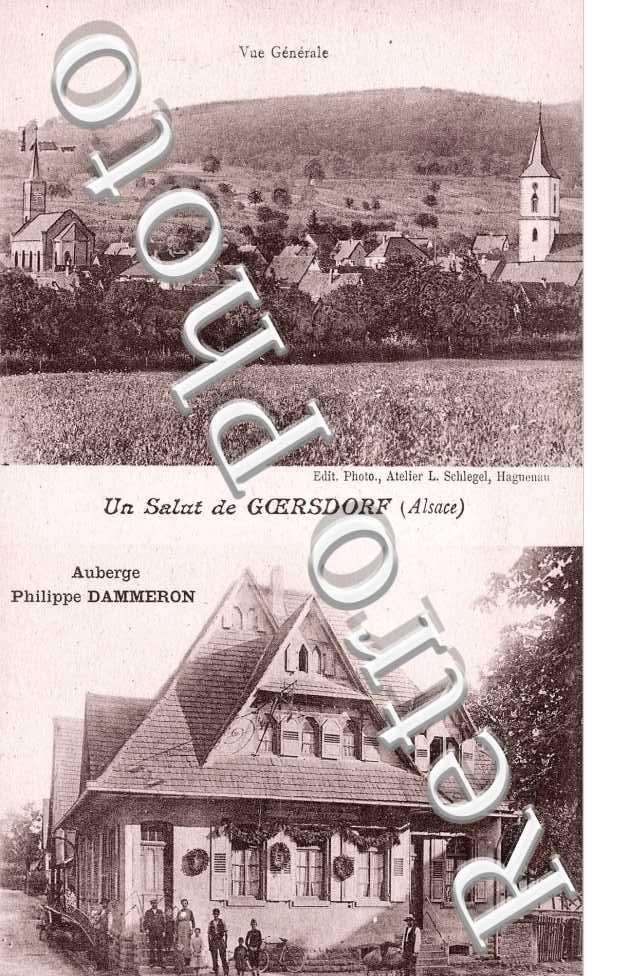 vue generale, auberge Philippe Dammeron