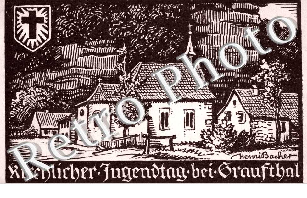 GRAUFTHAL Eglise - Dessin