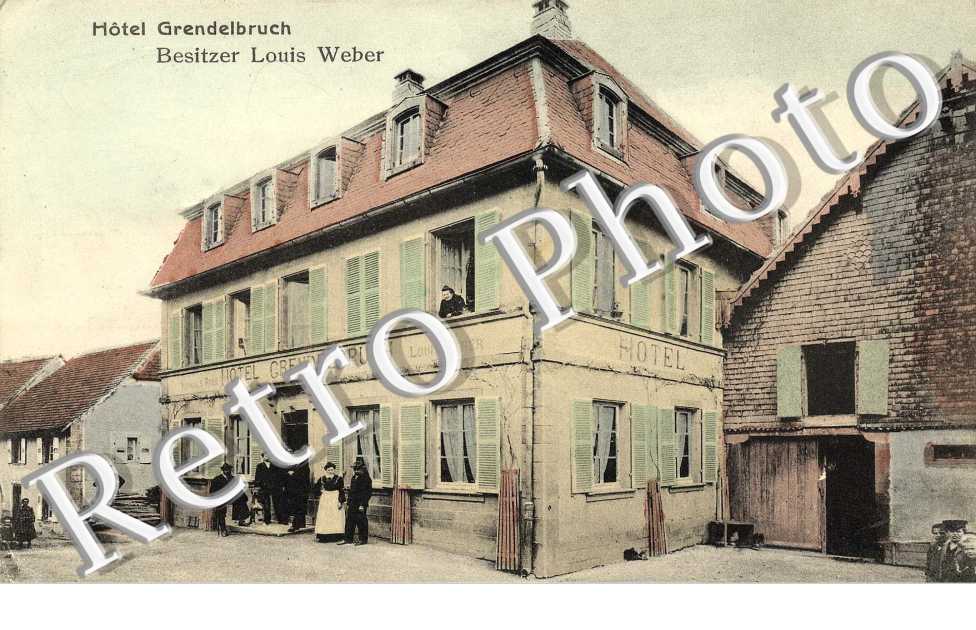 hotel Grendelbruch, Besitzer Louis Weber