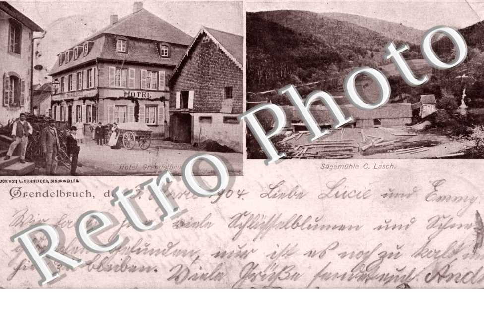 hotel Grendelbruch, sagemuhle C. Lash