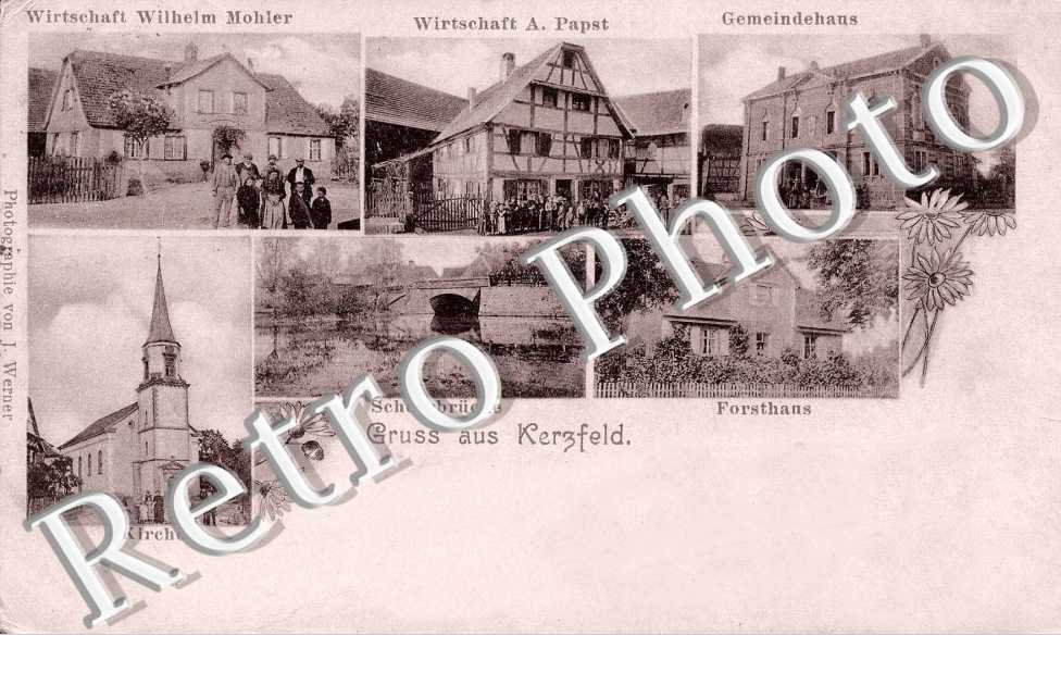 kirche, forsthaus, gemeindehaus