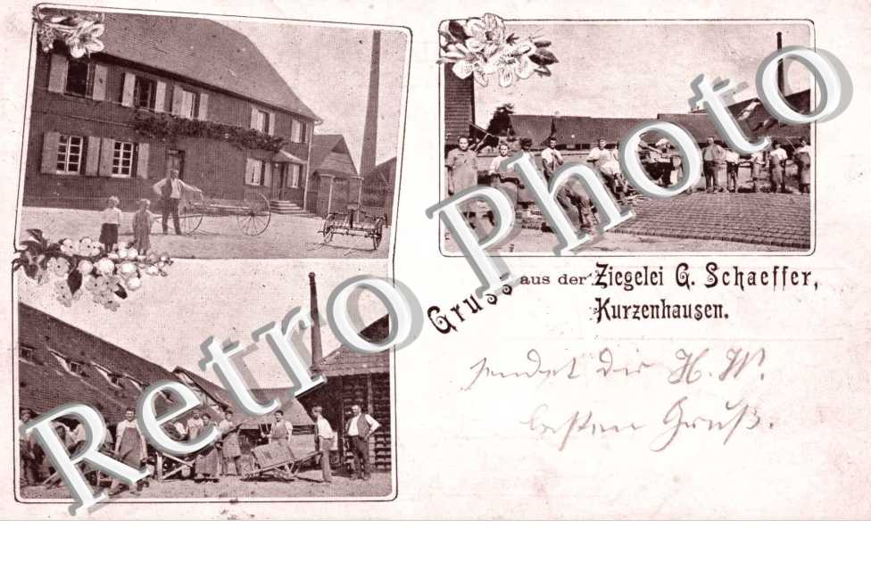 Gruss aus der Ziegelei G. Schaeffer