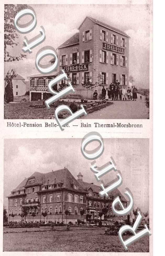 hotel-pension Belle-vue  - bain thermal