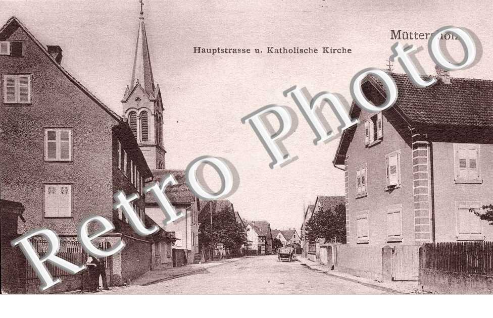 Haupstrasse u. katholische Kirche