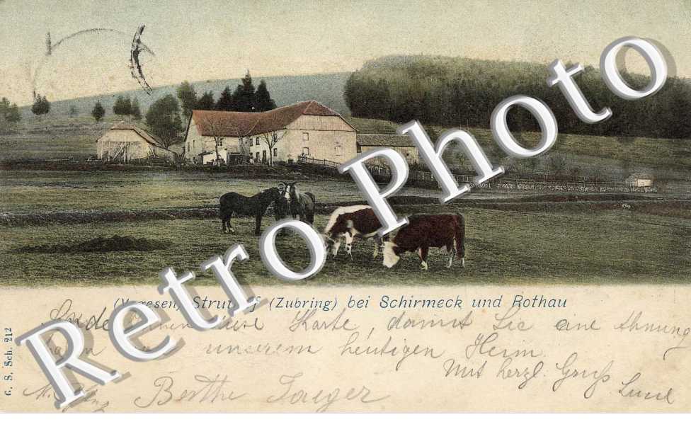 Struthof bei Schirmeck und Rothau