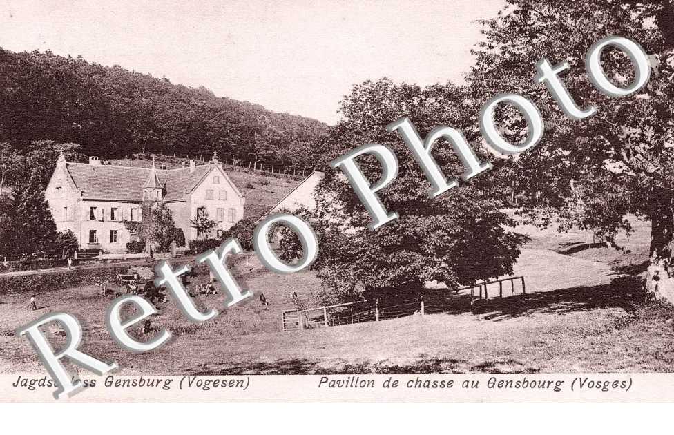 Pavillon de chasse au Gensbourg