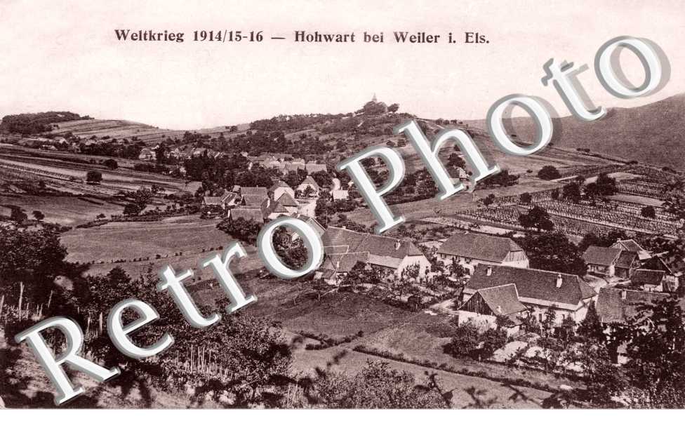 Hohwart bei Weiler i. Els, Weltkrieg 1914-1915-1916