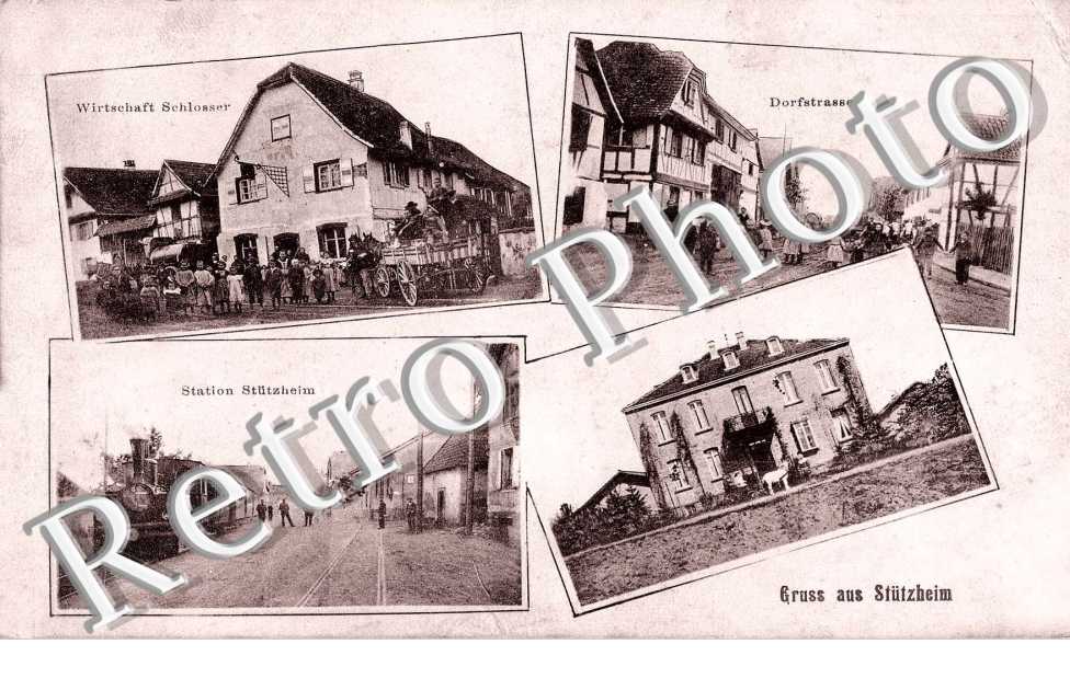 Wirtschaft Schlosser - Dorfstrasse - Station - Mairie