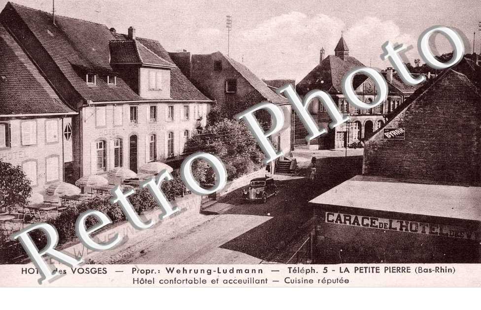 Hotel des Vosges - proprietaire  Wehrung-Ludmann