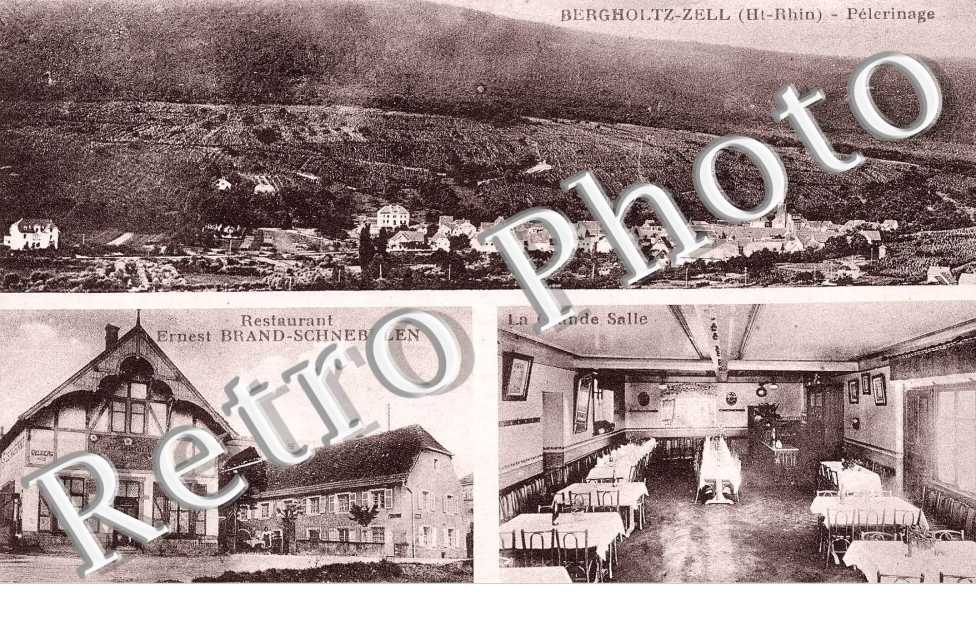 pelerinage, la grande salle, restaurant Ernest Brand-Schnebelen