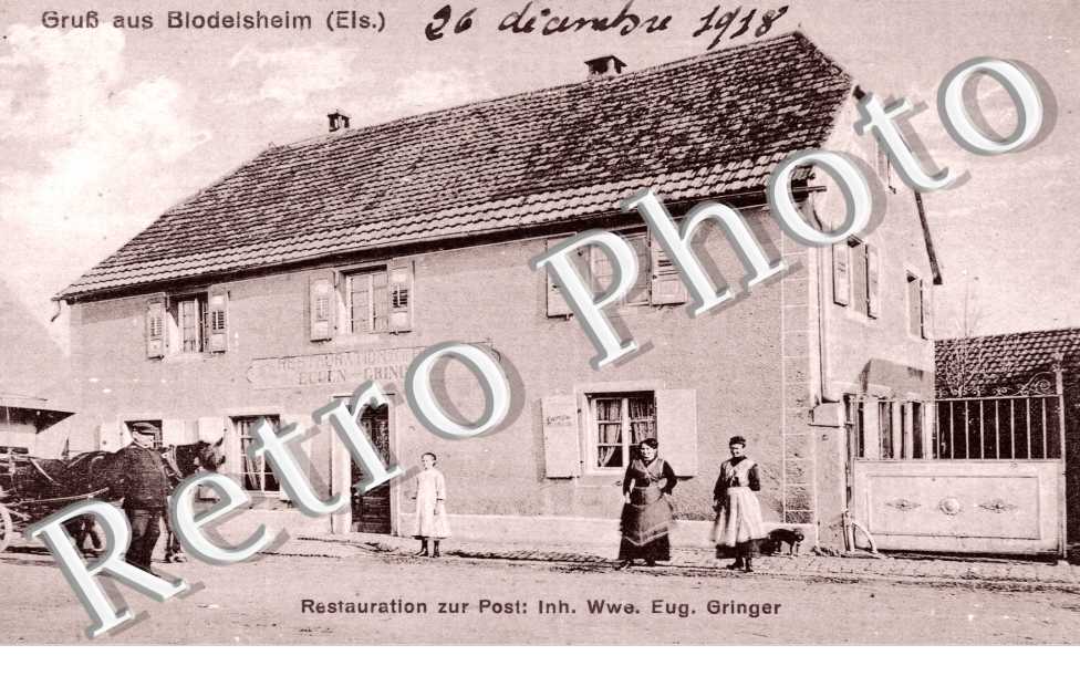 Gruss aus Blodesheim, Restauration zur Post