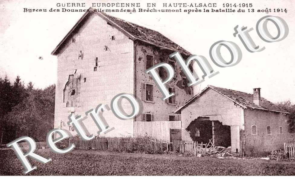 Bureau des Douanes allemande apres la bataille
