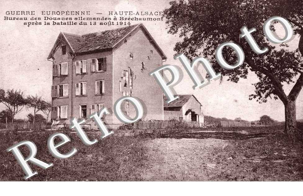 Bureau des Douanes allemande apres la bataille