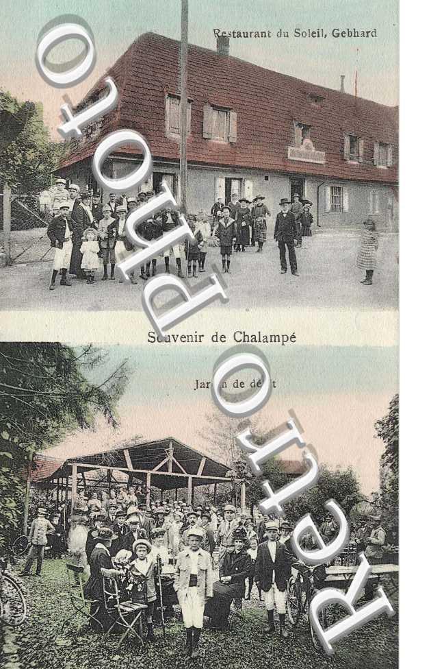 restaurant du Soleil, jardin de debit