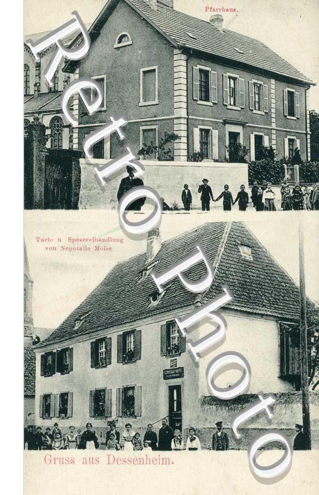 Pfarrhaus, Spezereihandlung von Nephtalie Moise