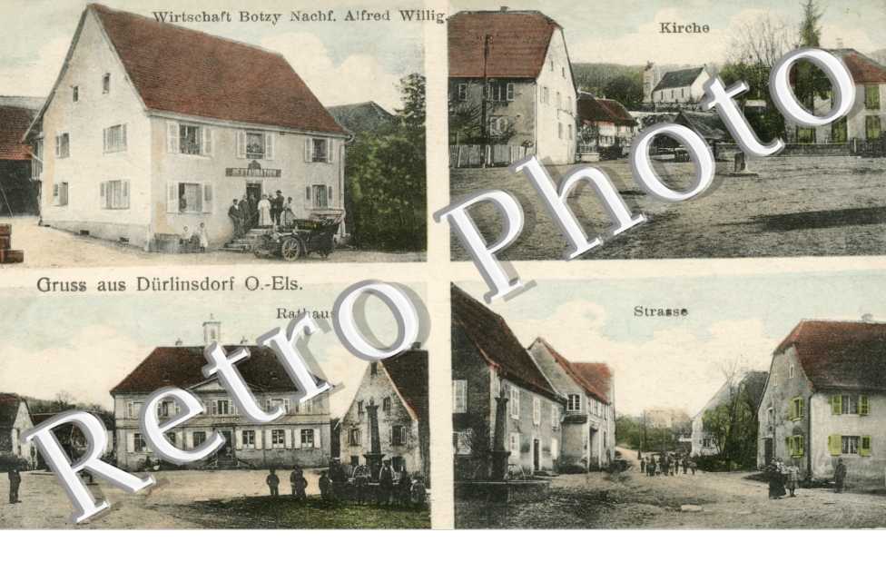 Wirtschaft Botzt Nachf. Alfred Willig Kirche Rathaus