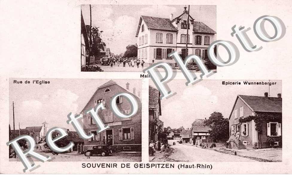 rue de l&#039;eglise - Mairie - Epicerie Wunnenberger