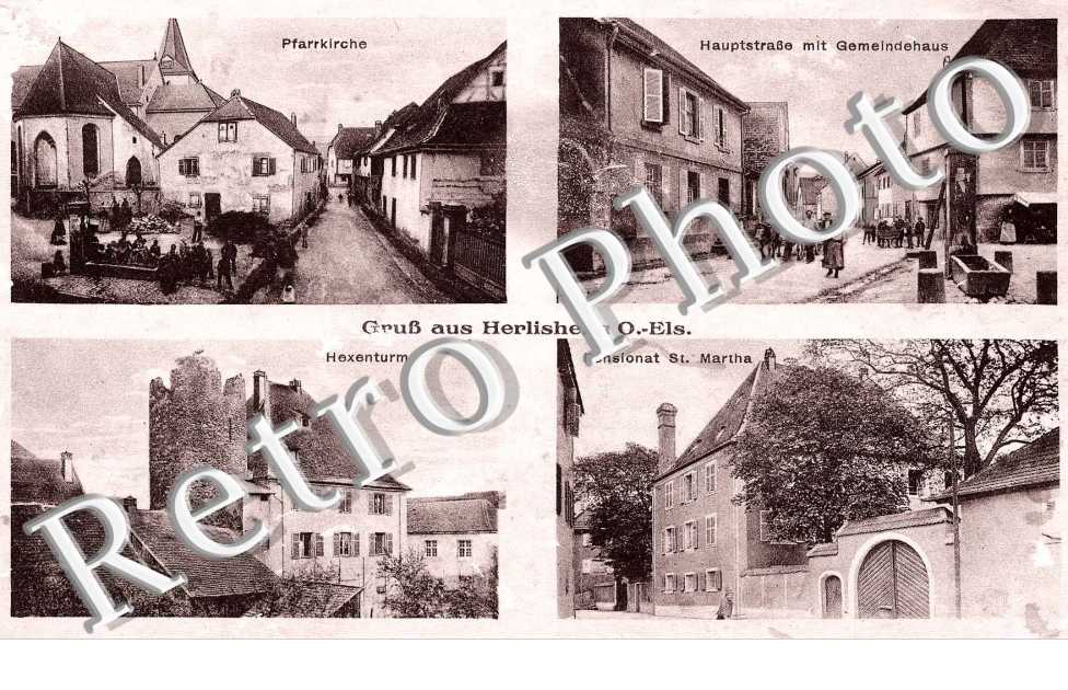 Pfarrkirche - haupstrasse - pensionnat Saint-Martha