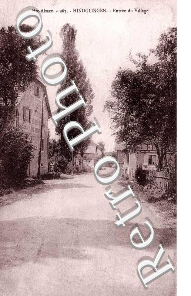 entrée du village 