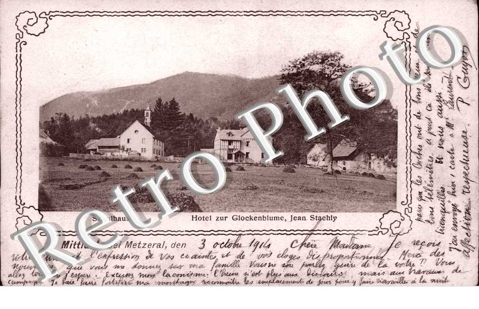 Schulhaus - Hotel zur Glockenblume, Jean Staehly