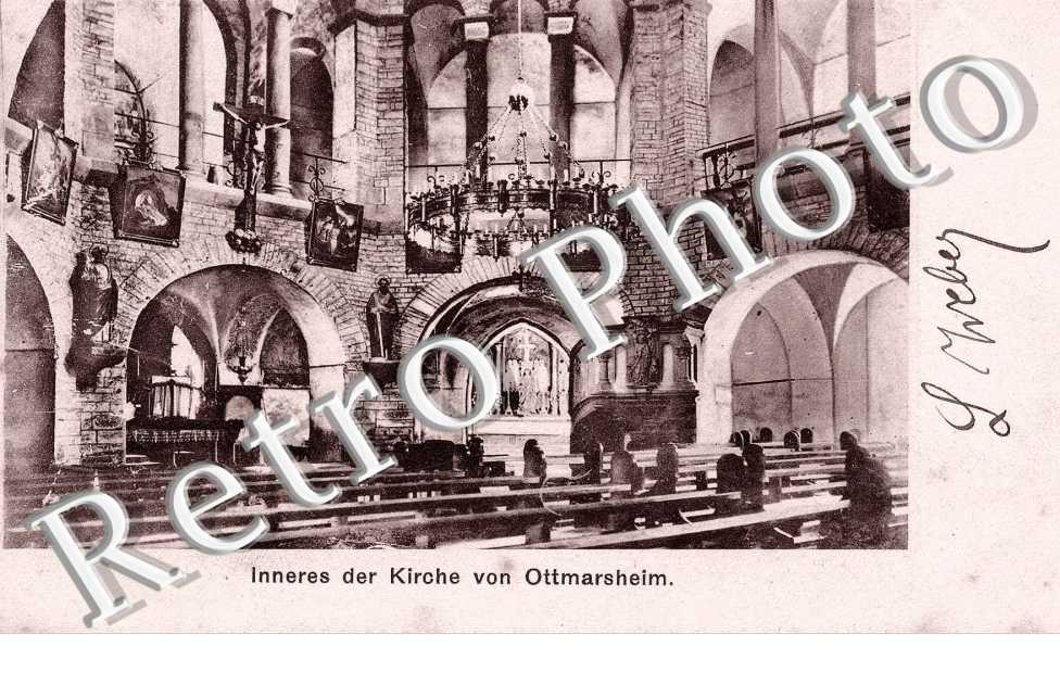inneres der Kirche - interieur de l&#039;eglise