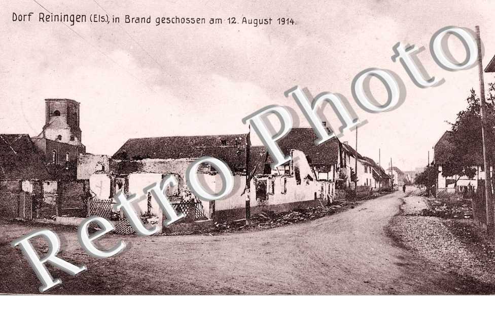 in brand geschossen