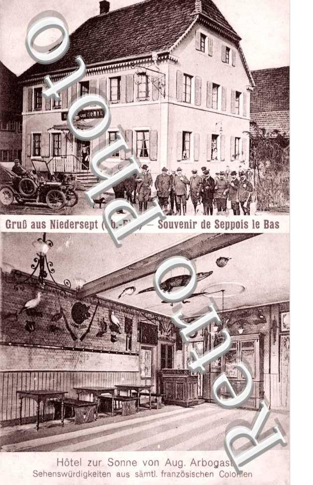 hotel zur Sonne von August Arbogast