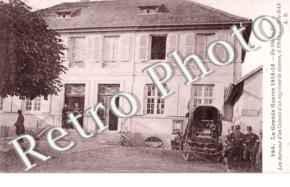 les bureaux d&#039;un colonel d&#039;un regiment de reserve