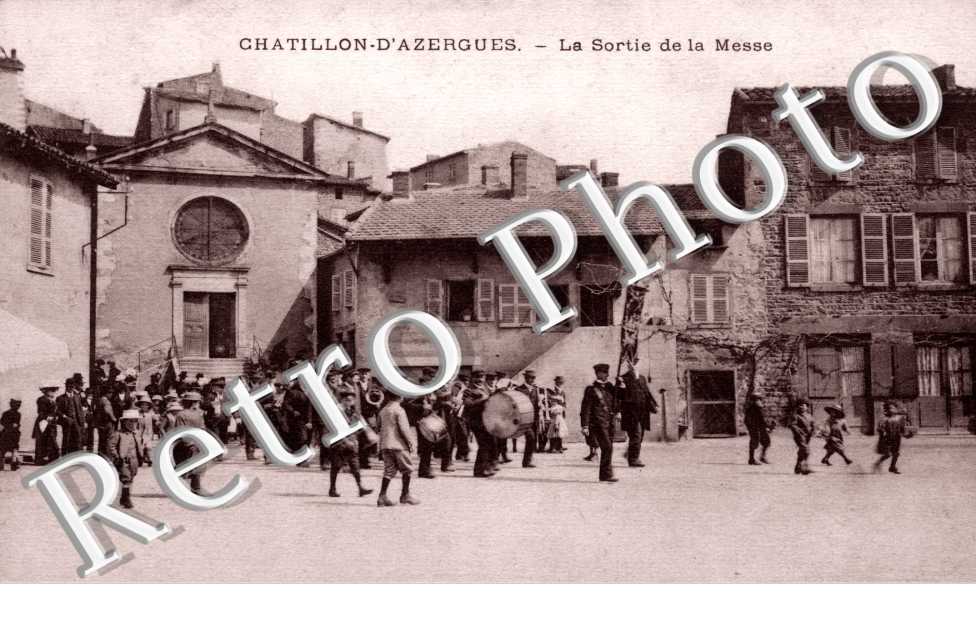 la sortie de la messe