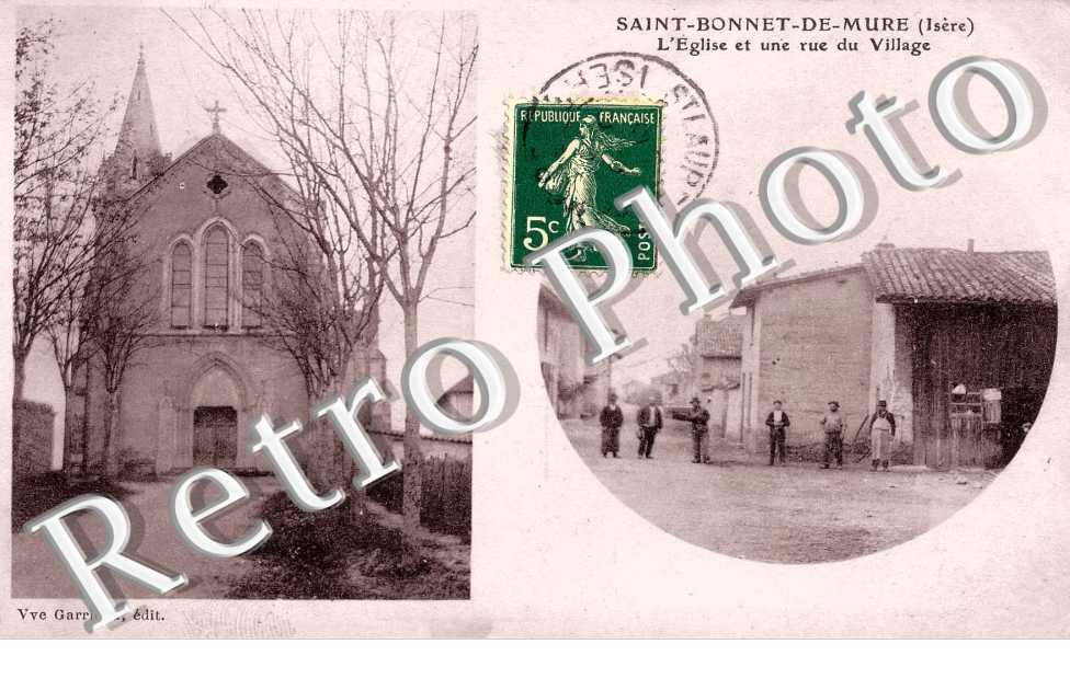 L'eglise et une rue du village