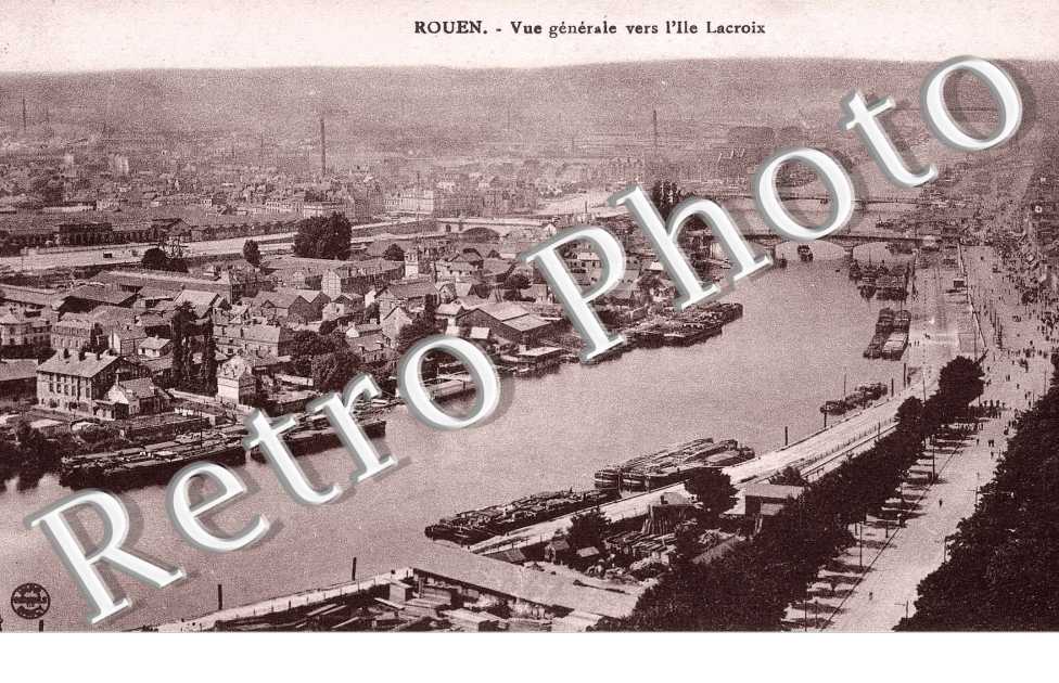 VUE GENERALE VERS L'ILE LACROIX