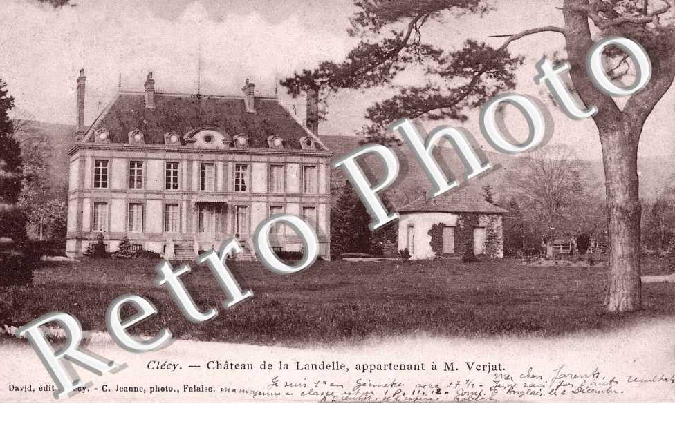 Château de la Landel appartenant à M. Verjat