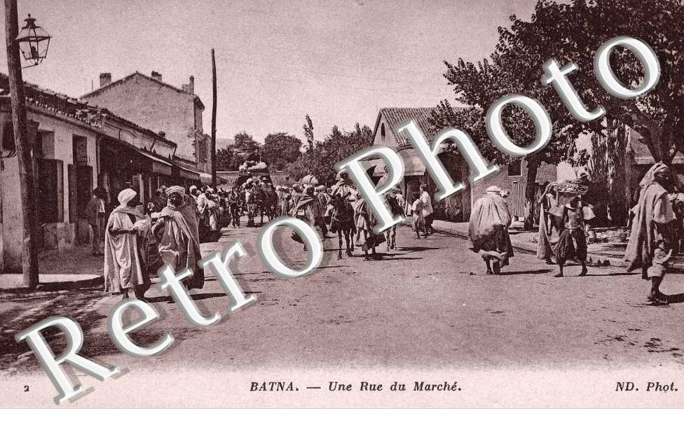 une rue du marche