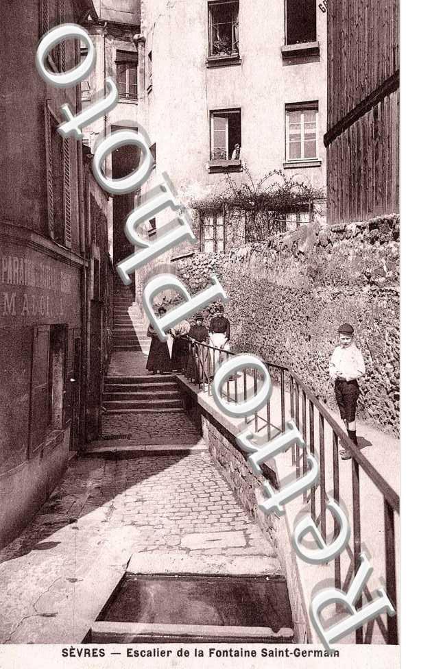 Escalier de la fontaine Saint Germain