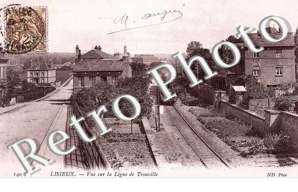 vue sur la ligne de Trouville