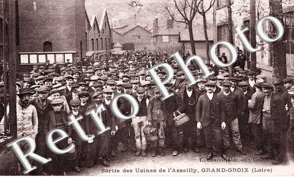 sortie des usines de l&#039;Assailly