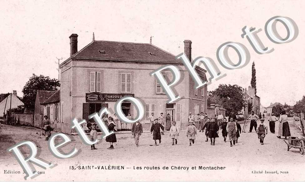 les routes de Cheroy et Montacher