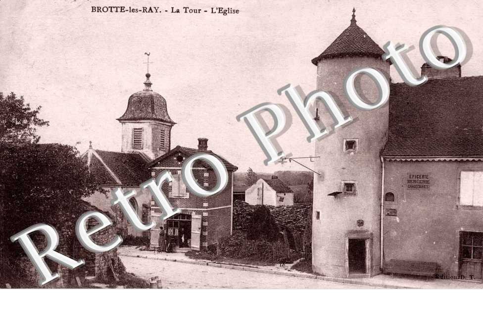 la tour, l&#039;eglise