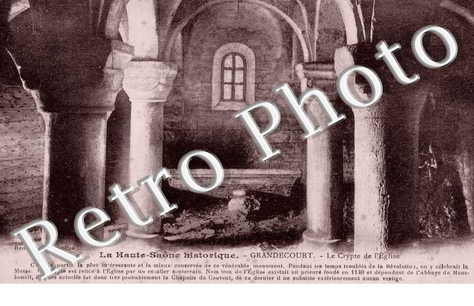 Crypte de l&#039;eglise