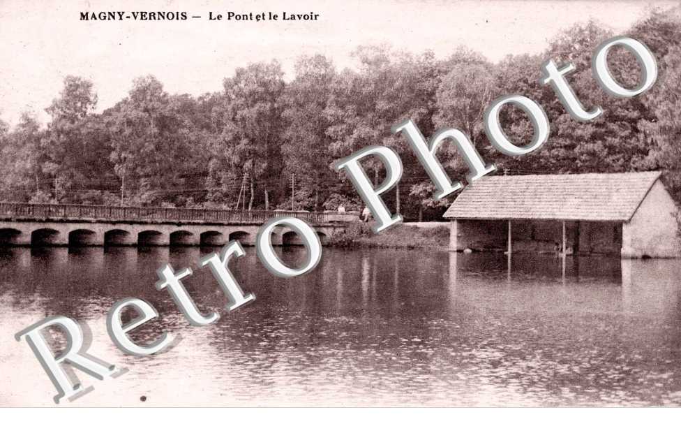 le pont et le lavoir