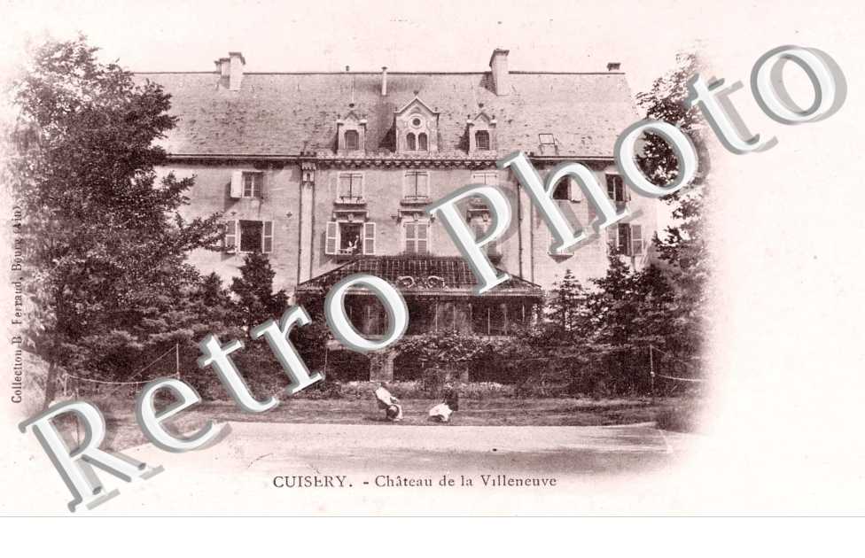 Cuisery, Chateau de la Villeneuve