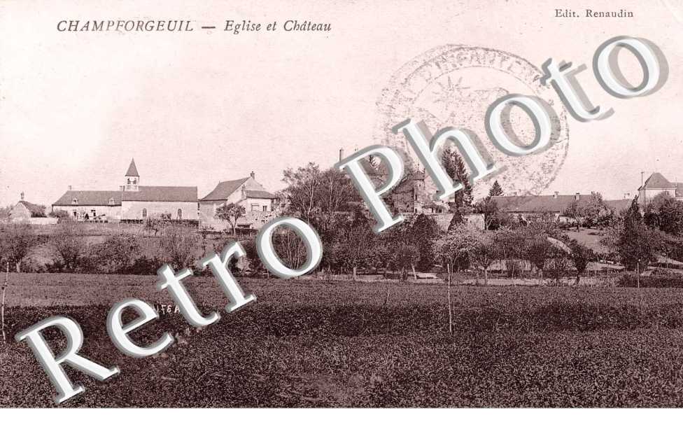 Eglise et chateau