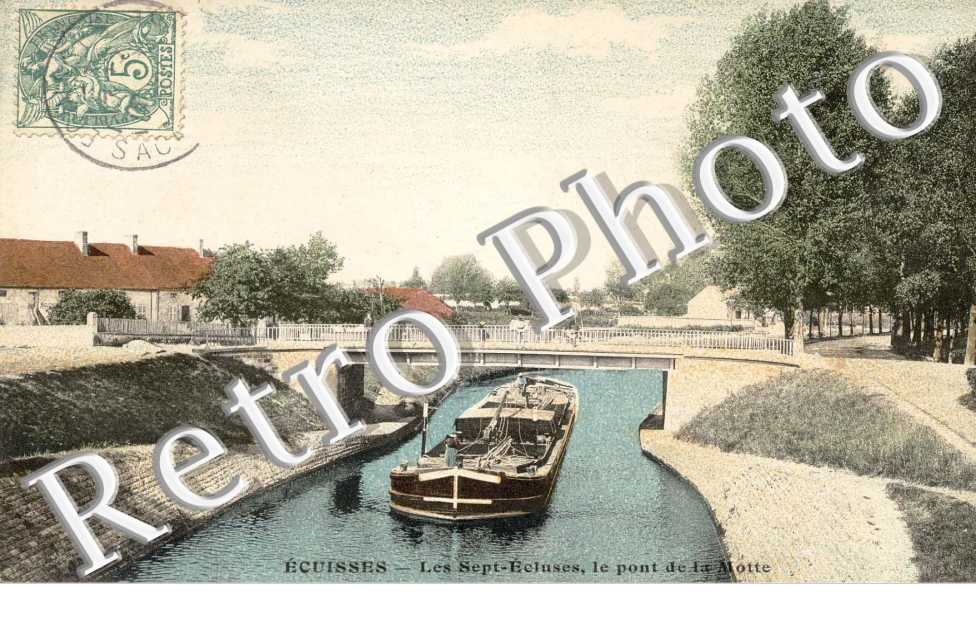 Les sept ecluses - Le pont de la motte