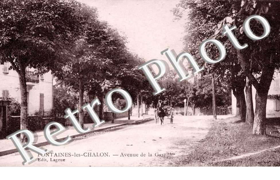 Les Chalons -  Avenue de la gare