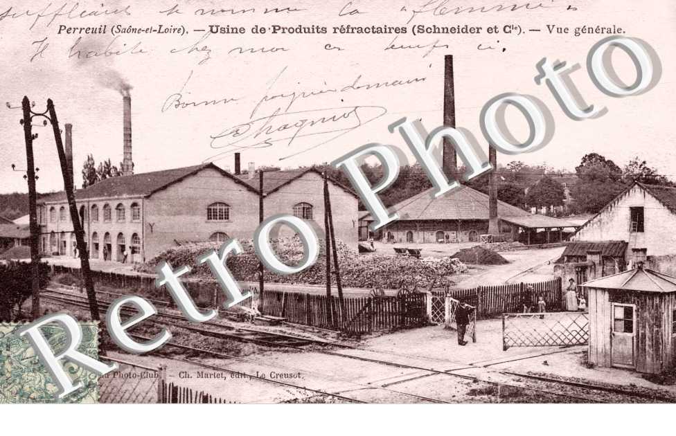 Usine de Produits Réfractères - Schneider & Cie