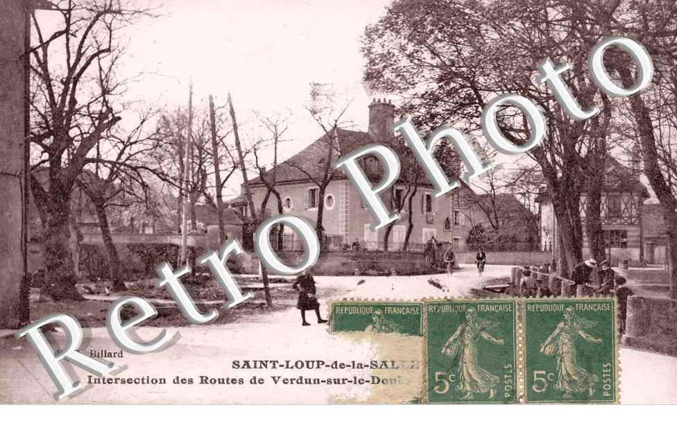Intersection des routes de Verdun sur le Doubs