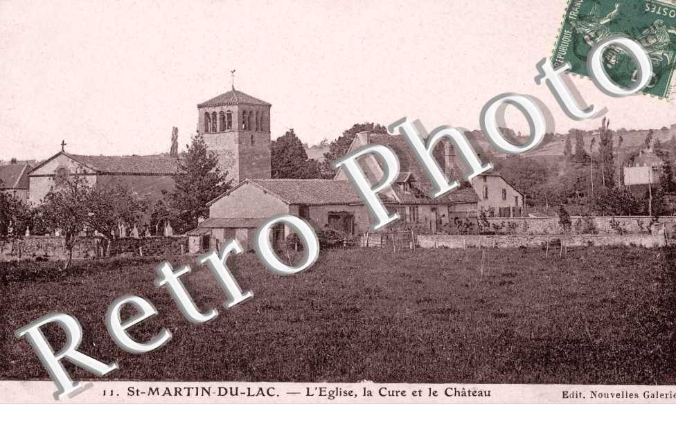 l&#039;Eglise - la Cure - Le Château