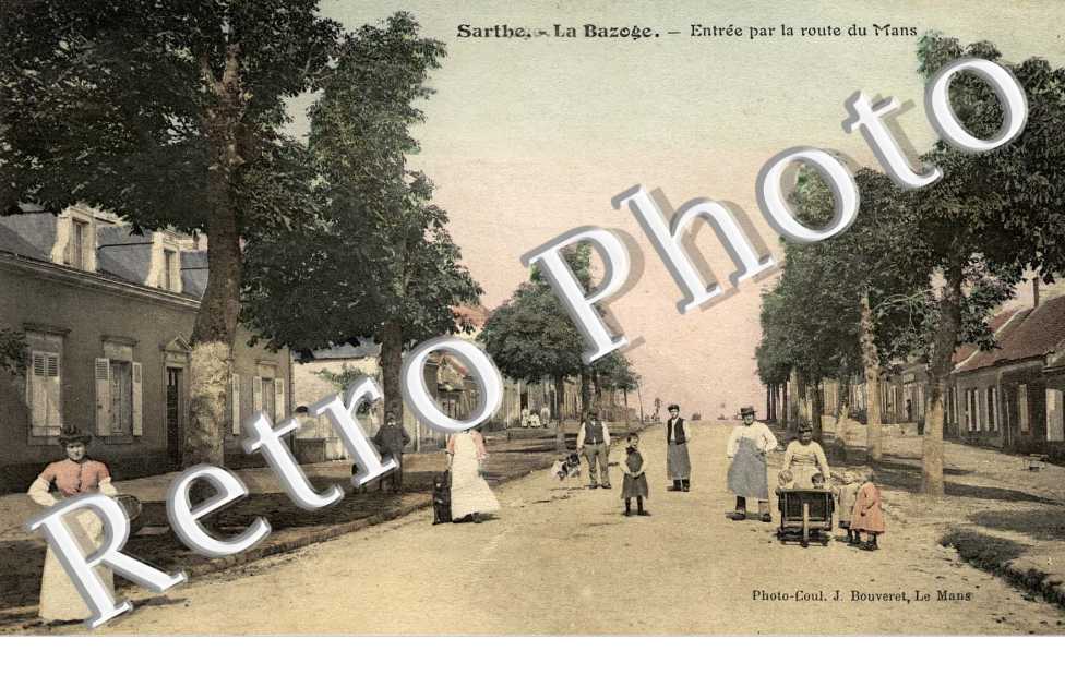 entree par la route du Mans